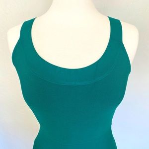 Bcbg Maxazria Green Bandage Dress